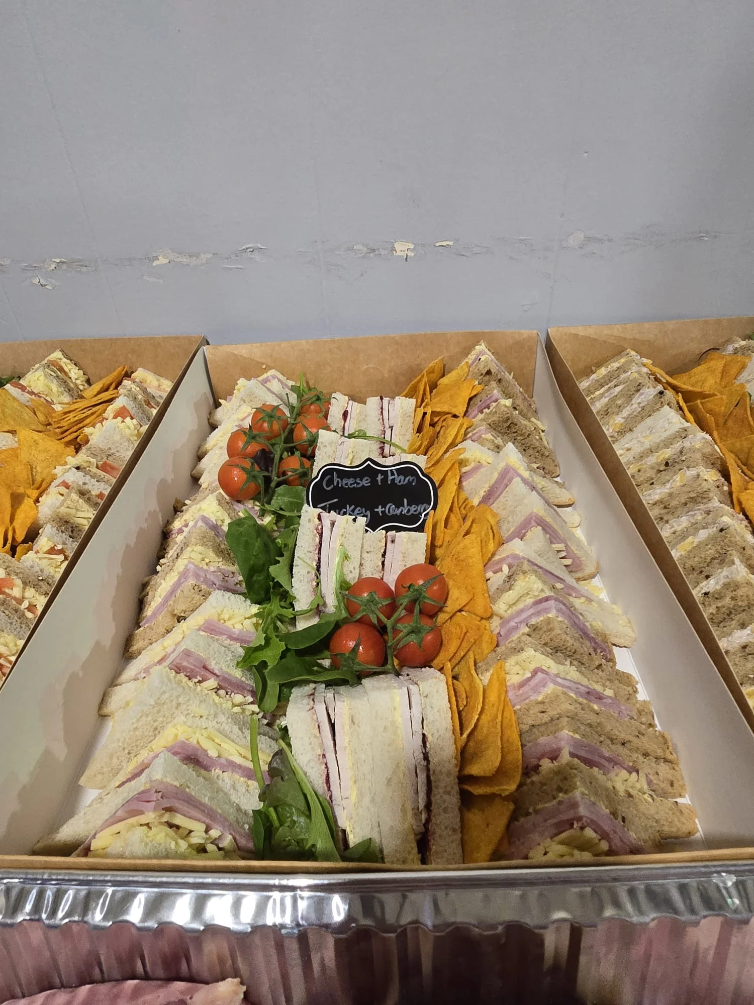 Office buffets and working lunches