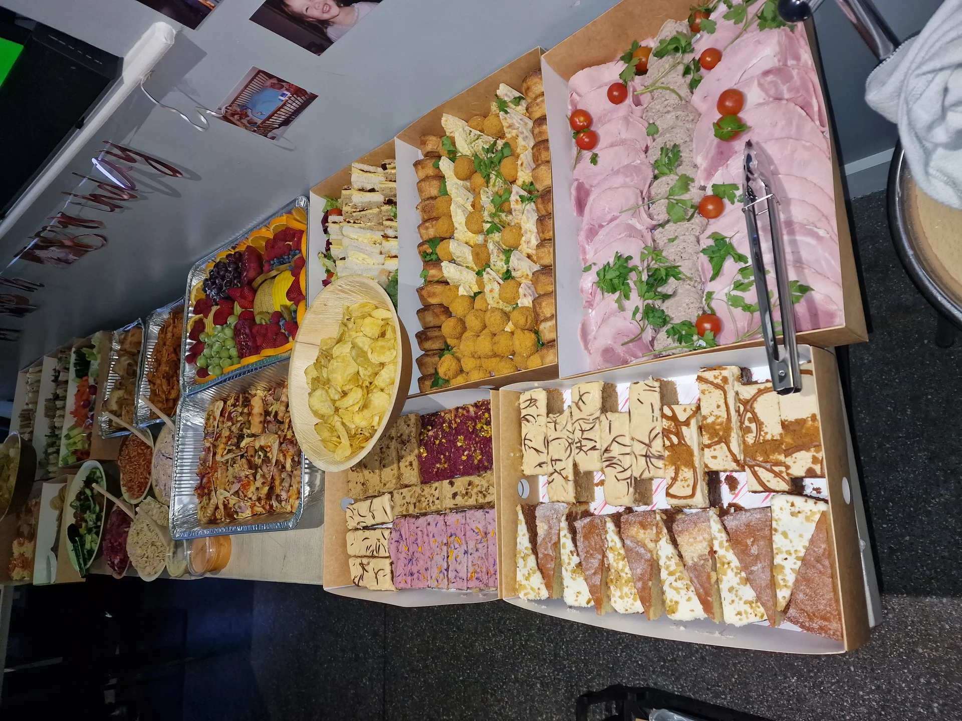 Thoughtful buffets for wakes and gatherings