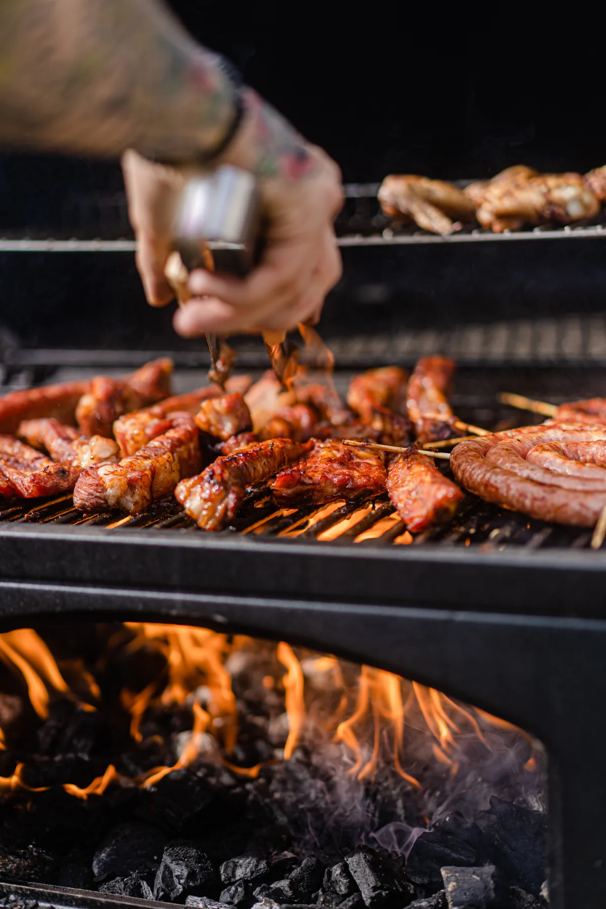 bbq catering catering platter for events in Cornwall and Devon