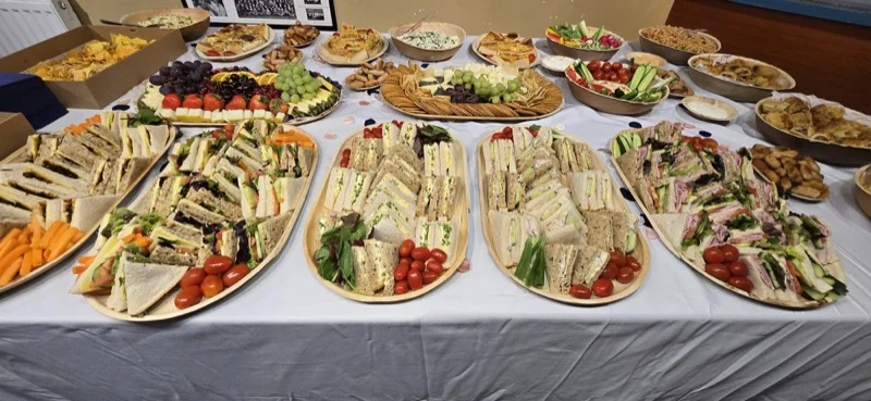 On-set production catering for cast and crew